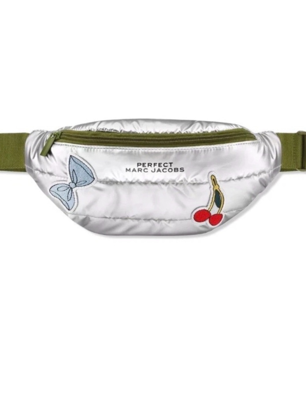 Marc Jacobs Perfect Belt Bag .
Pride Collection . Silver